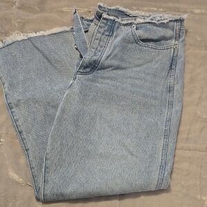 MICHAEL Michael Kors Blue Ankle Cropped Jeans